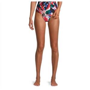 NEW PATBO protea laceup swimsuit in poppy